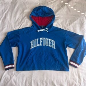 Tommy Hilfiger Cropped Hoodie - Size Small